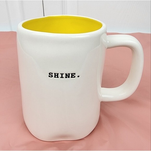 Rae Dunn SHINE Mug Artisan Collection by Magenta Coffee Cup Tea Cup Drinkware - Picture 1 of 10